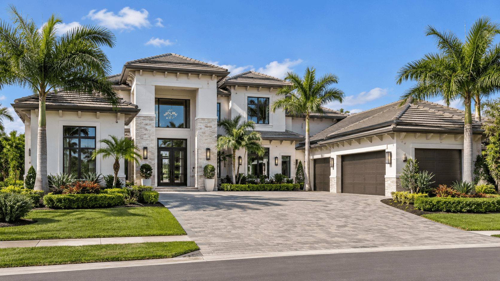 Atlantic Collection estate home exterior The Woodlands Westlake
