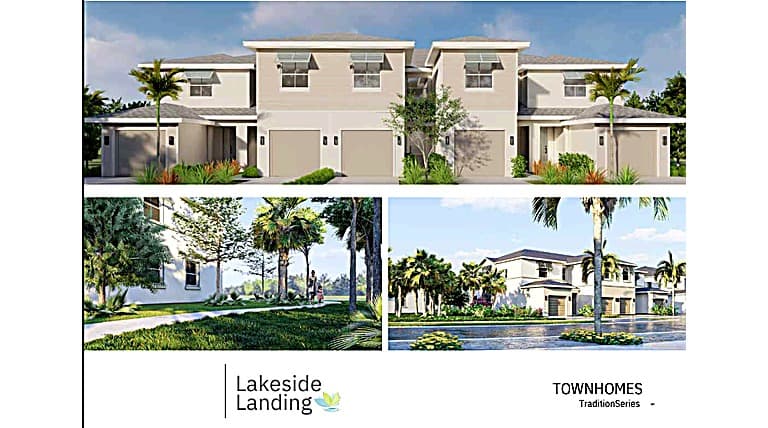 Lakeside Landing townhomes for sale in Royal Palm Beach, FL by D.R. Horton