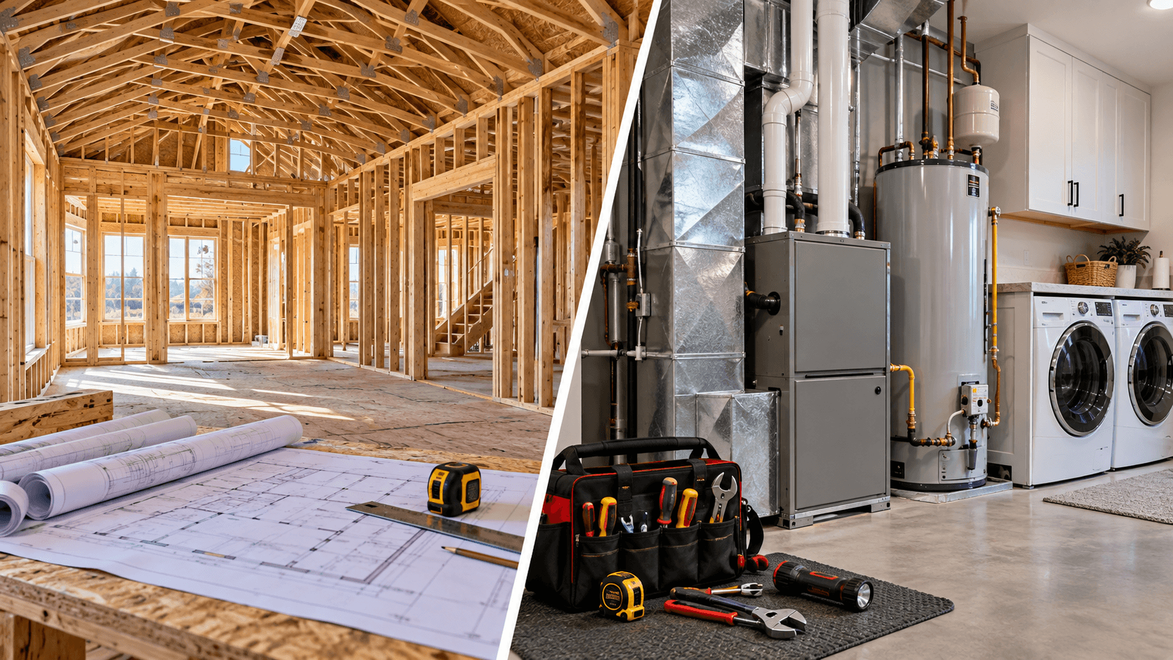 Builder warranty and home warranty service contract comparison