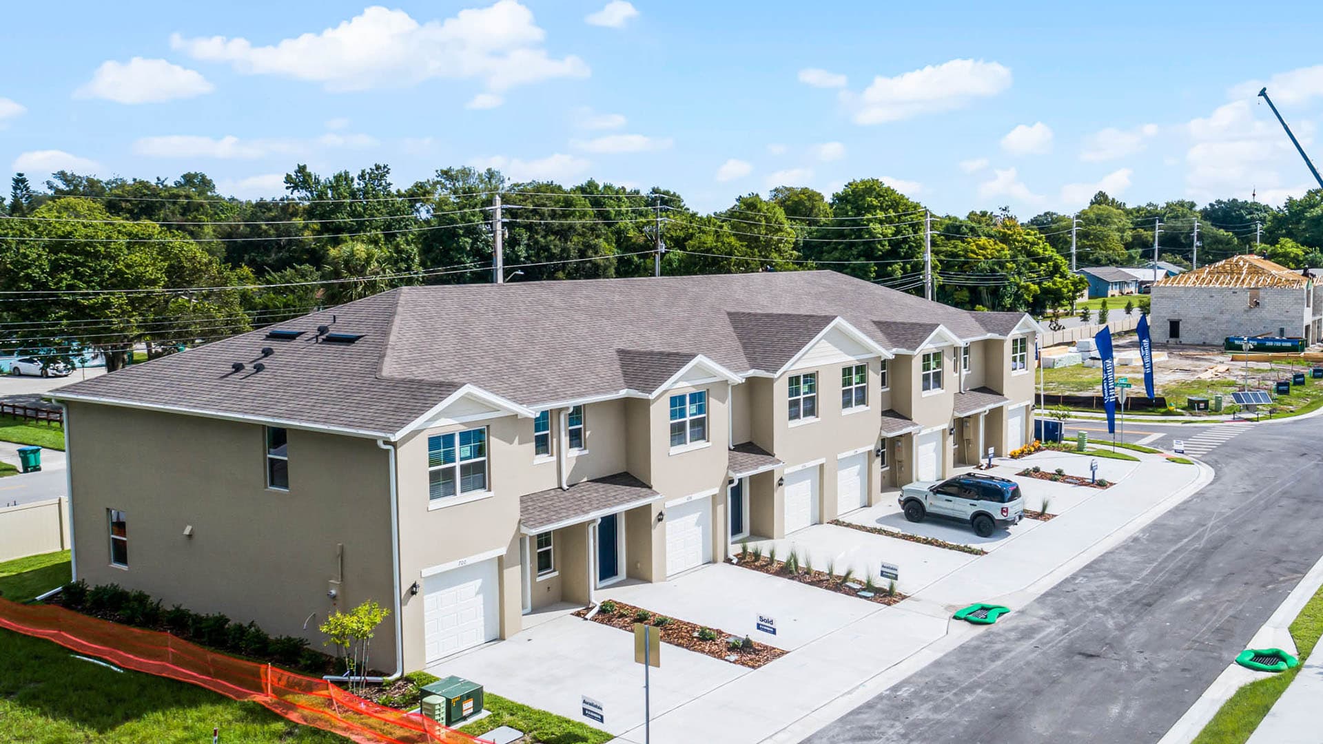 Townhomes at Griffin Road area in Davie, Florida
