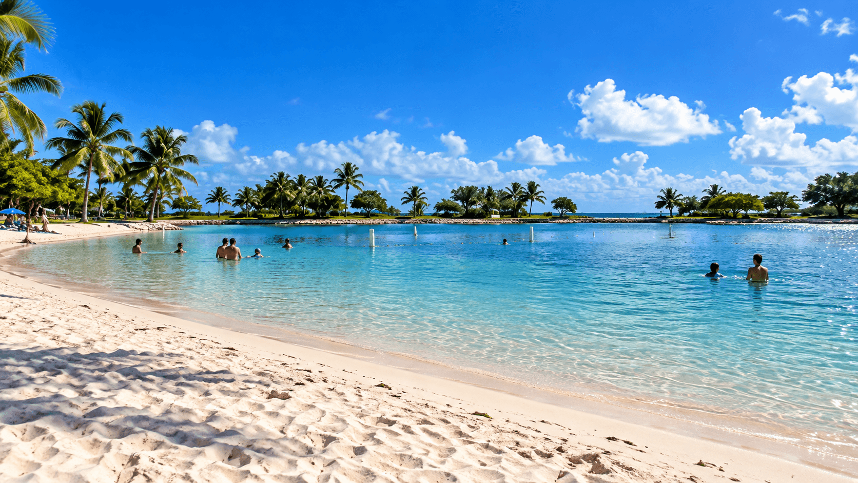 Atoll pool at Homestead Bayfront Park