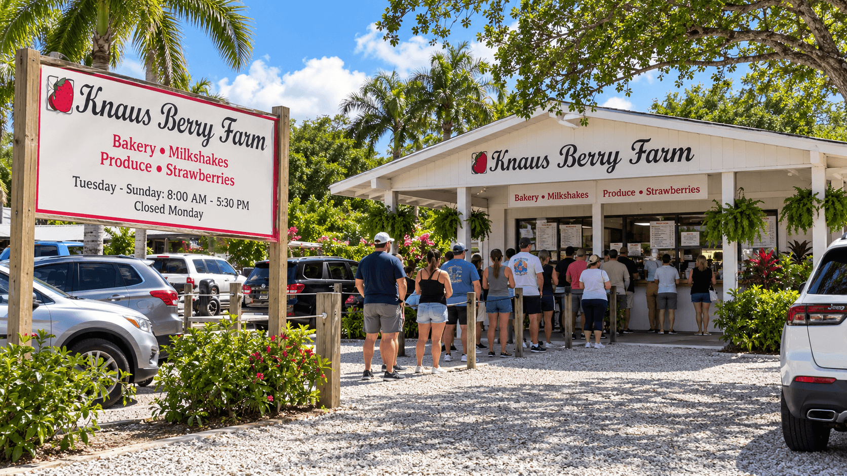 Knaus Berry Farm stand in the Redland, Miami-Dade County