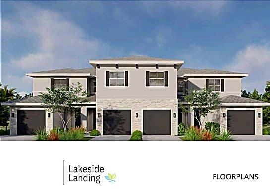 New townhomes for sale at Lakeside Landing in Royal Palm Beach