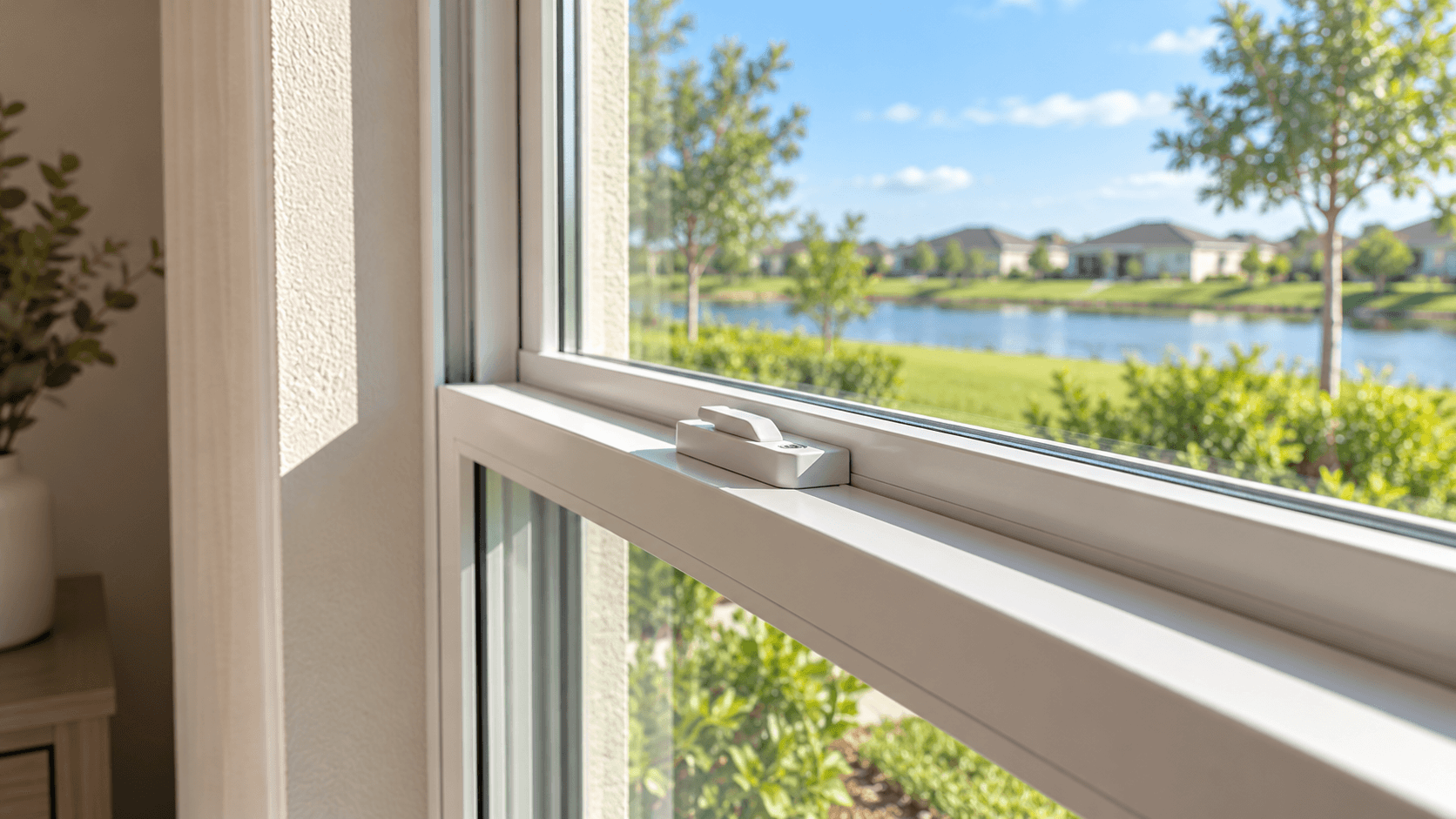 Low E window in a Brystol at Wylder model home