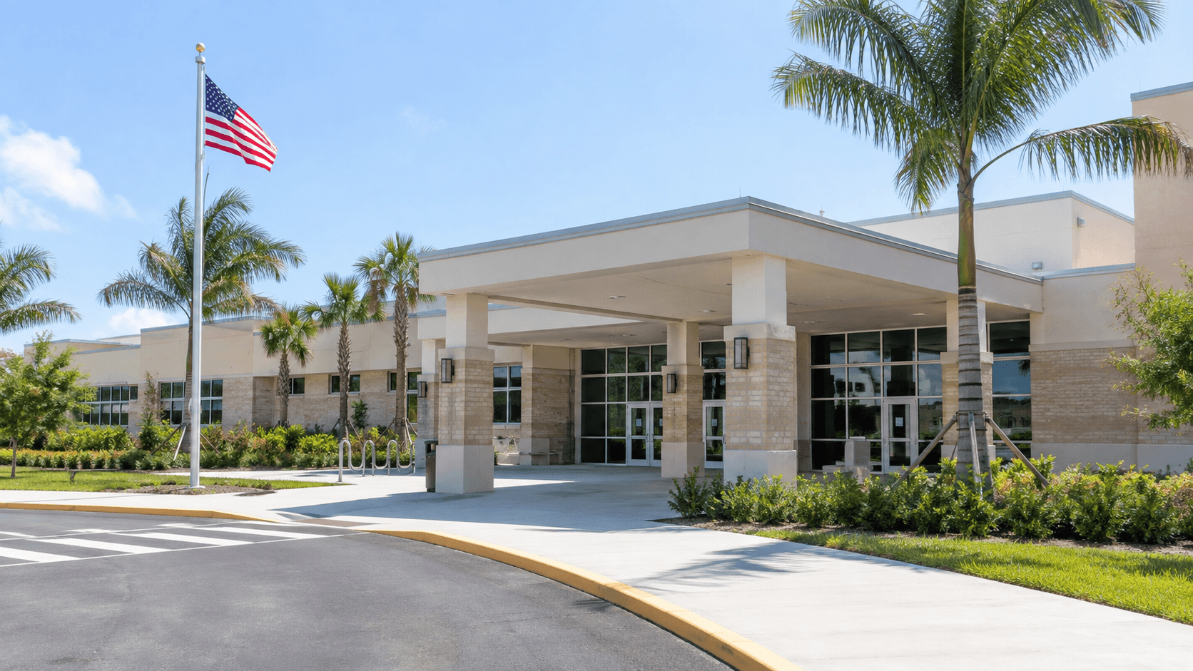 Palm Beach County public school generic exterior